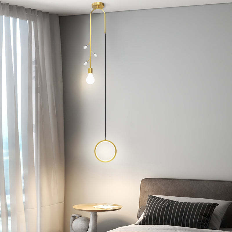 Crystal Branch Dimmable Modern Pendant