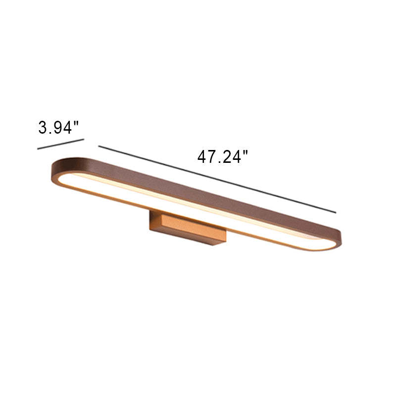 European Circular Aluminum LED Vanity Wall Sconce — White Light (5000K) / 110V-120V For US/CA