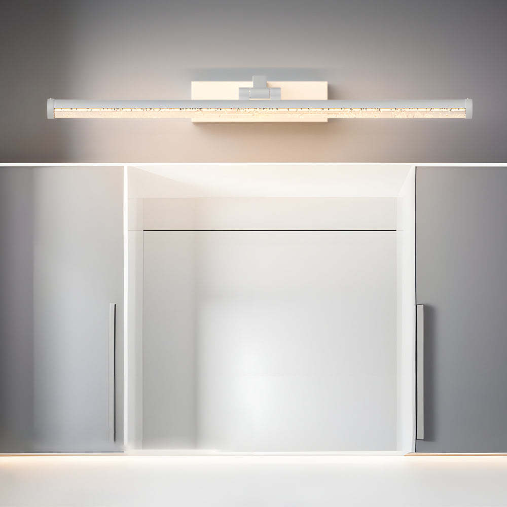 Rotatable Seeded Acrylic LED Dimmable Bathroom Vanity Bar