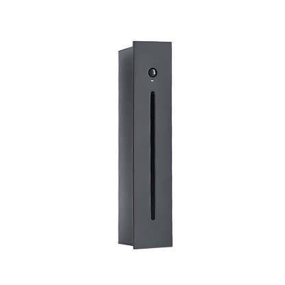 Vertical Motion Sensor LED Stair Light Wall Recessed Contemporary Lighting For Indoor and Outdoor Steps-Lighom