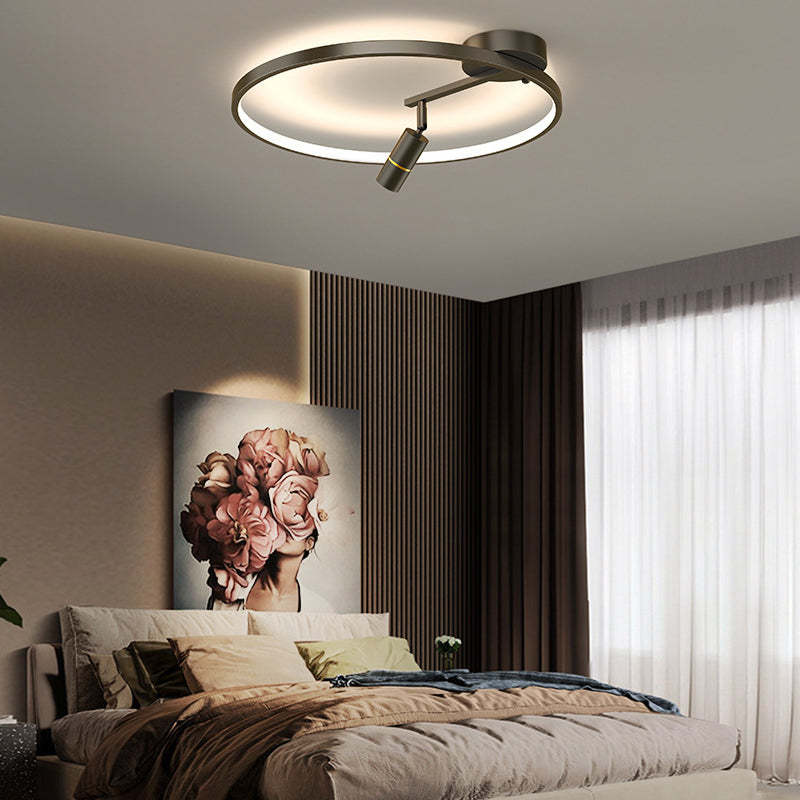 Circular 3-Step Dimming Modern Ceiling Lamp