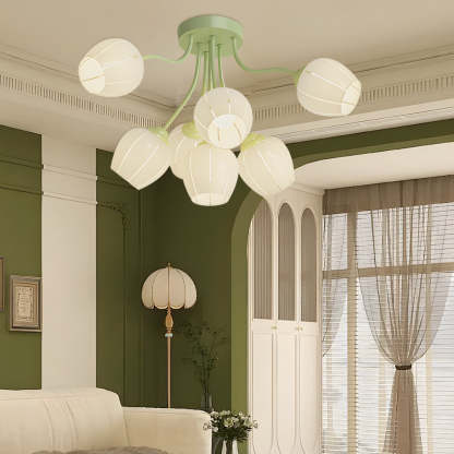 Flower Dimmable French Style Chandelier