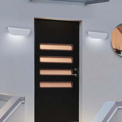 Aluminum Rectangular Creative LED Minimalist Modern Wall Light Fixture-Lighom