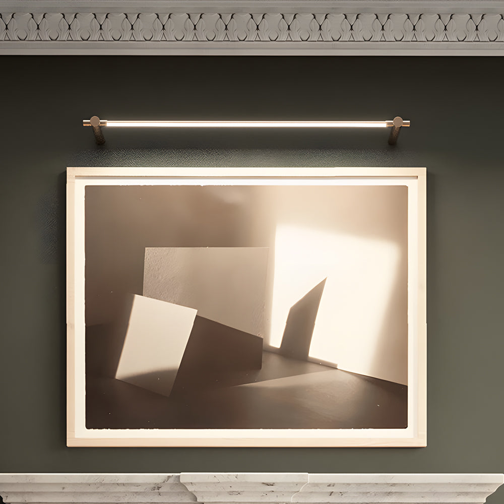 Brass Linear LED Bathroom Vanity Light
