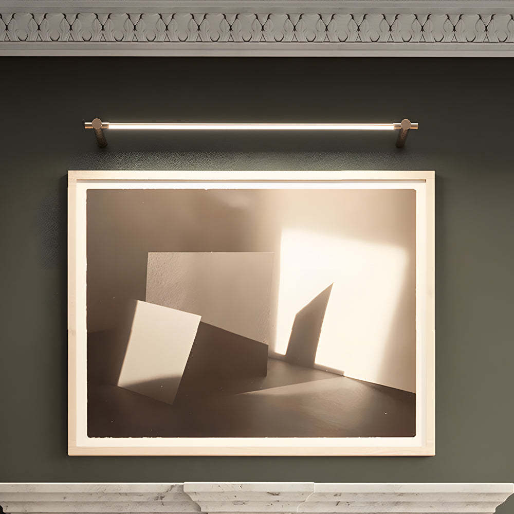 Brass Linear LED Bathroom Vanity Light