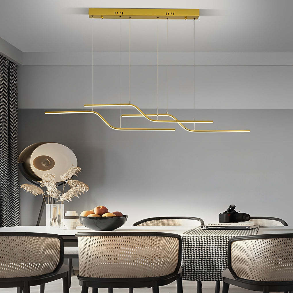Z-Shape Smart Dimmable Remote Nordic Chandelier