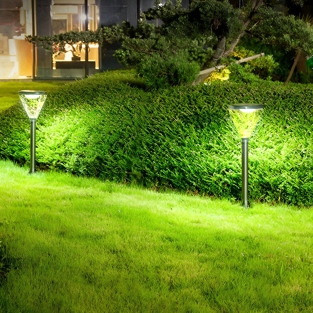 Lighom modern intelligent lawn synthetic landscape lighting — 24" H / Set of 2