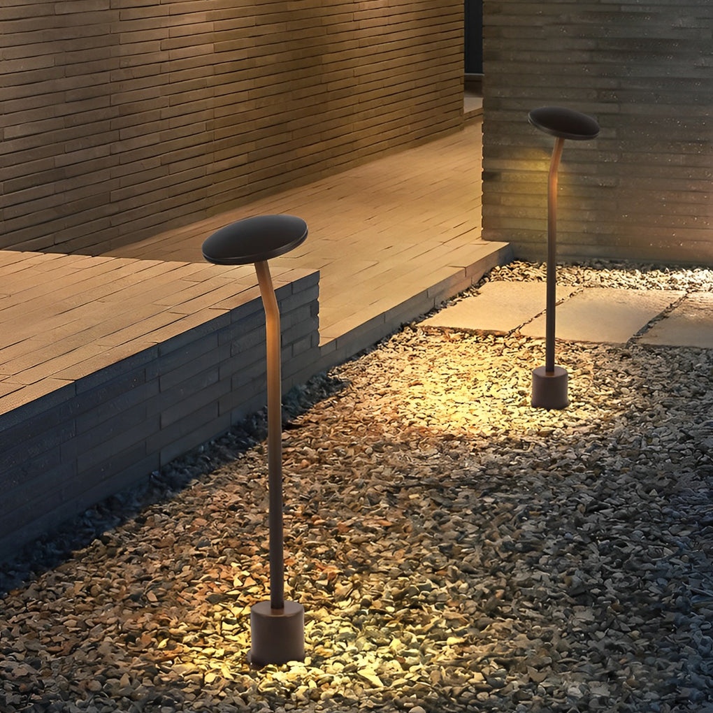 Outdoor Waterproof Mushroom Creative LED Modern Lawn Light Path Lamp-Lighom