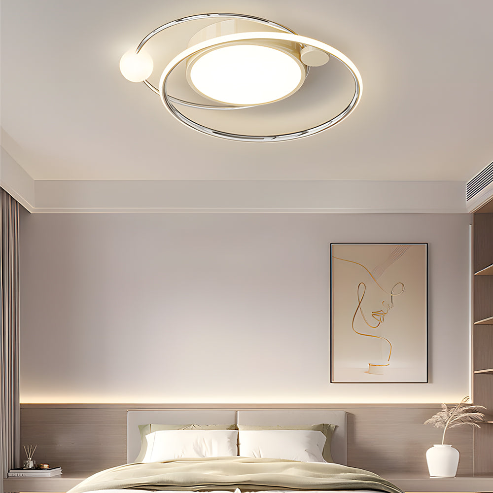 Dimmable Nordic LED Ceiling Light with Remote