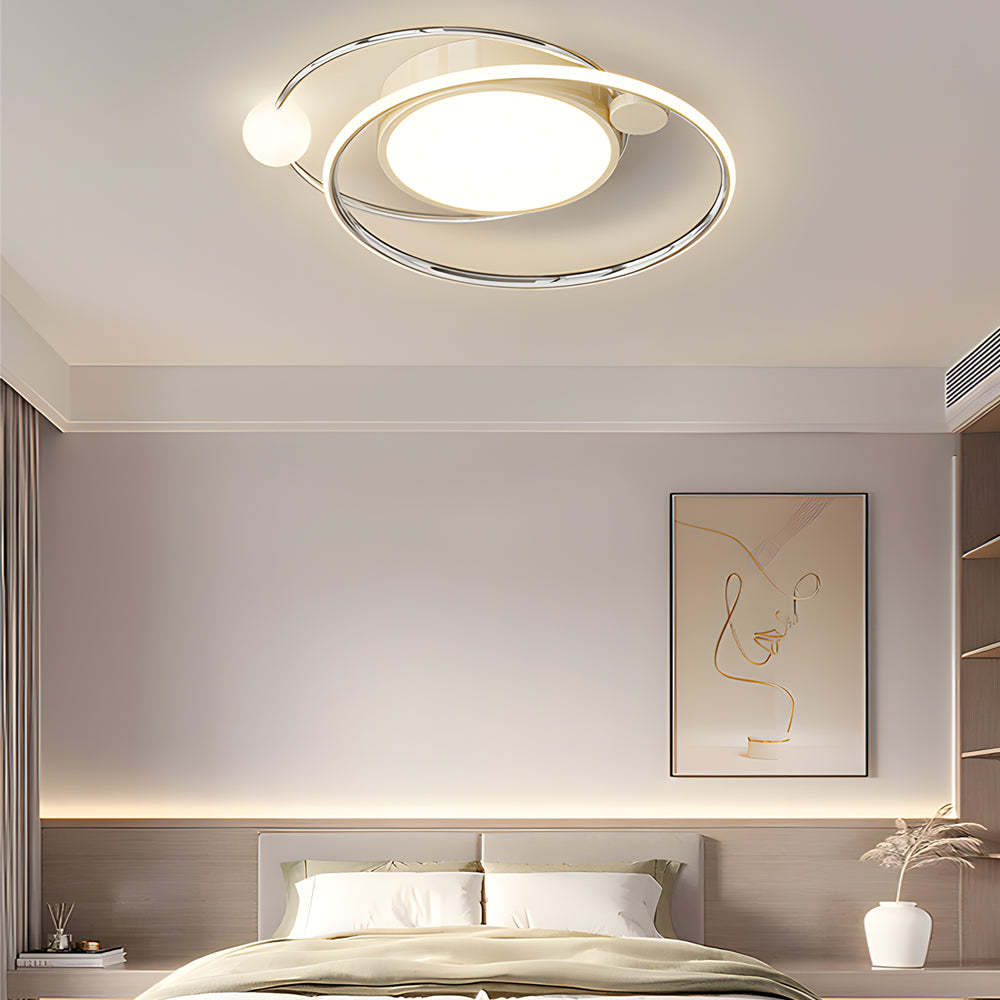 Dimmable Nordic LED Ceiling Light with Remote