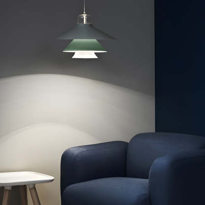 Iron Glass LED Minimalist Nordic Pendant Chandelier