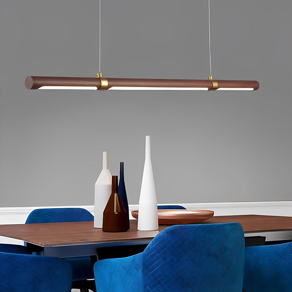 Mini Retro Metal Wood Chandelier Island Kitchen Dining Room Ceiling Light-Lighom