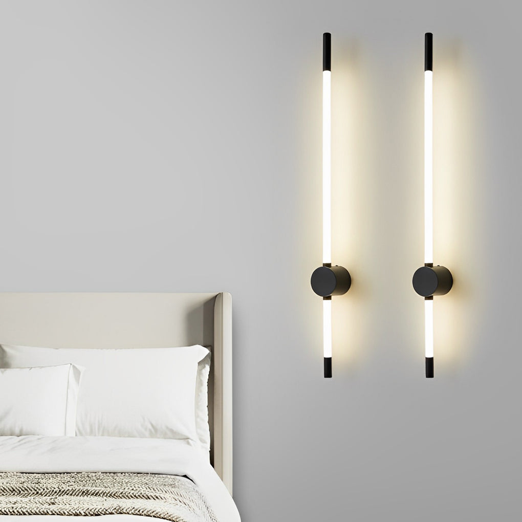 Long Strip Acrylic LED Minimalist Modern Wall Lamp Wall Sconce Lighting-Lighom