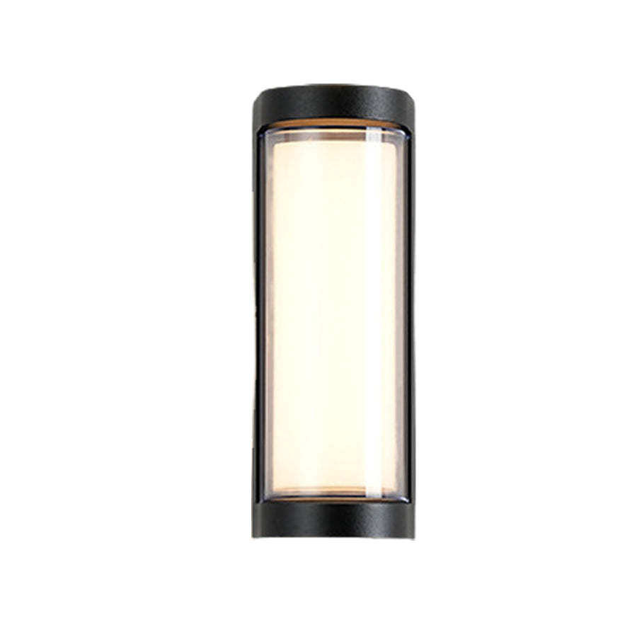 Sleek Dual-Directional Outdoor Wall Light with Modern Arc & Rectangular Designs-Lighom