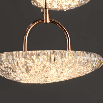 Acrylic Shade LED Dimmable Modern Pendant Light