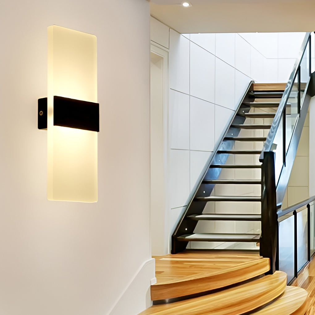 Rectangular Acrylic 6W LED Modern Wall Lamp Wall Sconce Lighting-Lighom