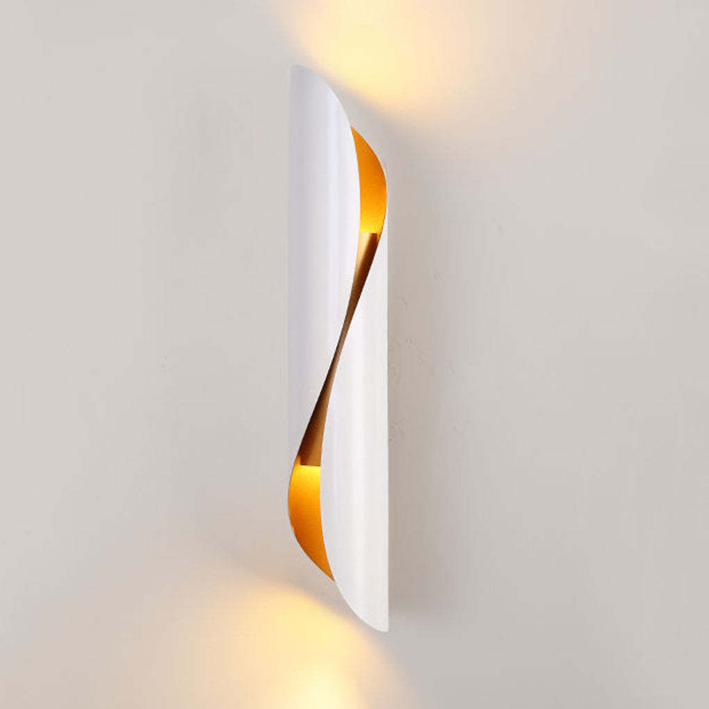 Nordic Unique Arc Background Wall Bedside Industrial Style Wall Lamp-Lighom