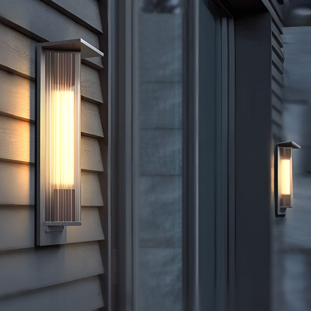 LED Solar Vintage Outdoor Wall Light
