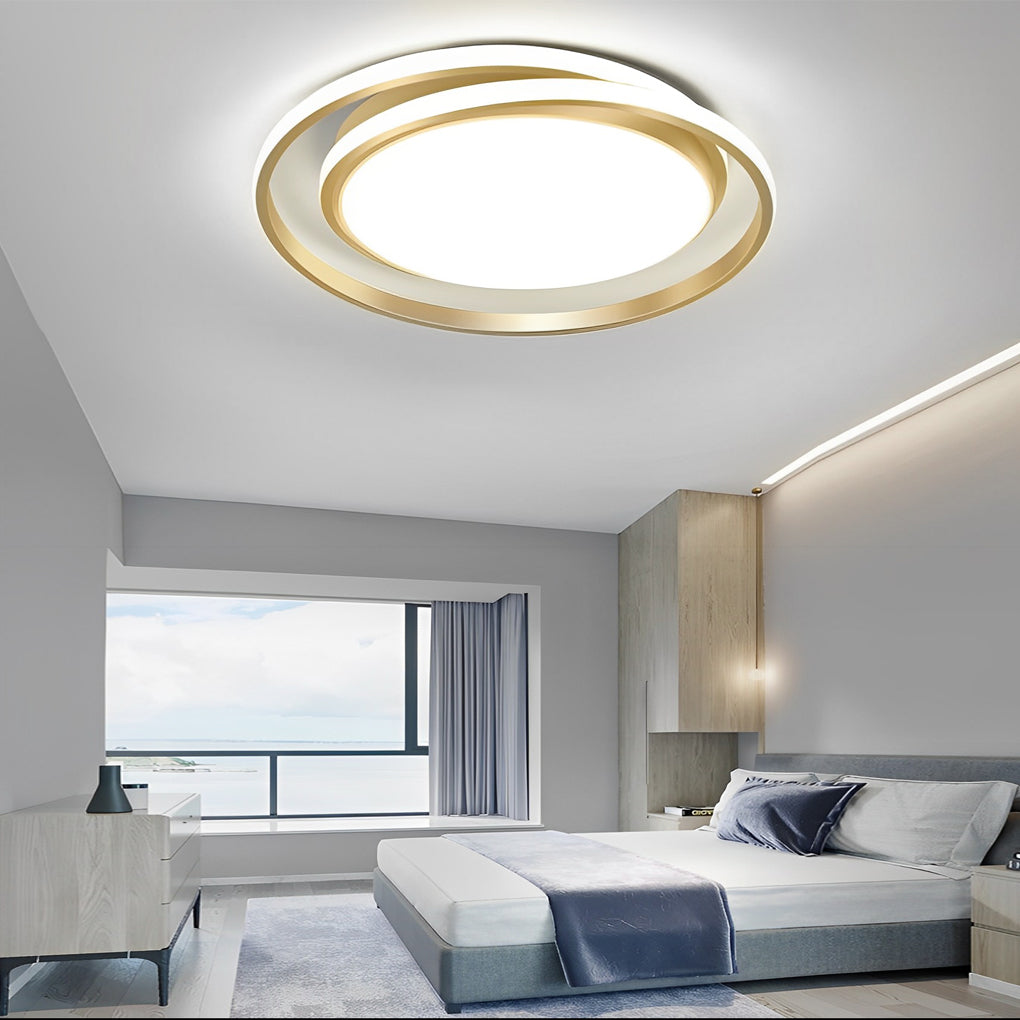 Circular Stepless Dimming Modern Ceiling Light