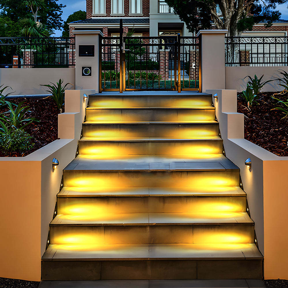 Waterproof DC24V Triangle Outdoor Deck Step Light-Lighom