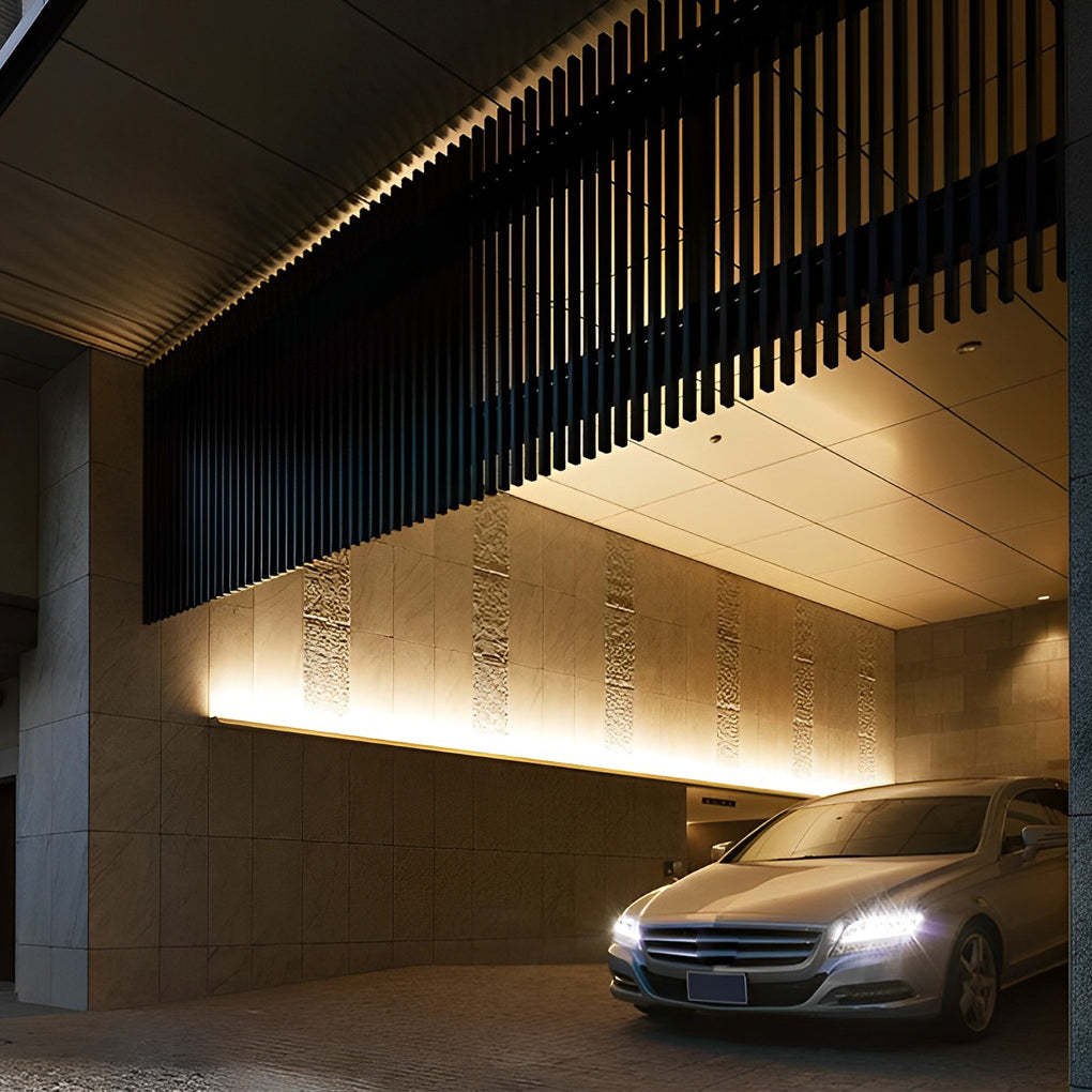 Aluminum Linear LED Outdoor Wall Washer Lights with Rotatable Bracket Architectural Lighting-Lighom