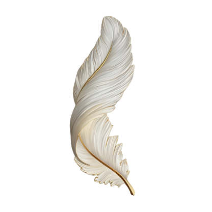 Luxury Creative Feathers USB DC5V Remote Control LED Modern Wall Lights-Lighom