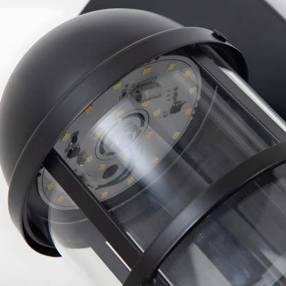 Inspired by Telephone Booth Retro Iron and Glass LED Sconce Light-Lighom