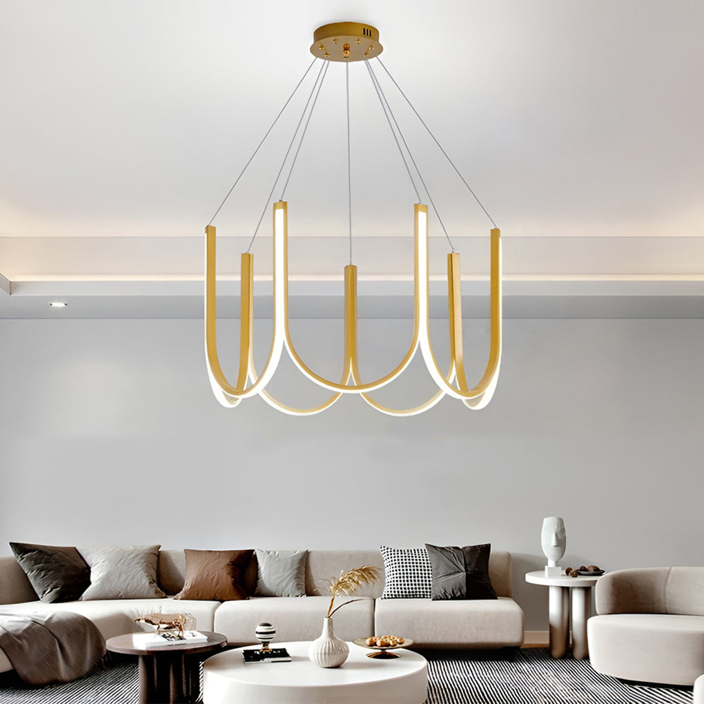 Minimalist Dimmable LED Nordic Pendant Chandelier