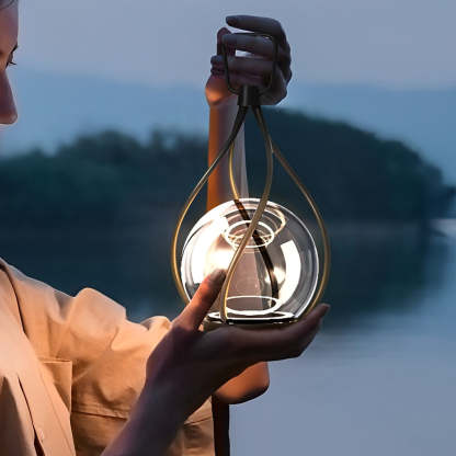 Creative Metal LED Waterproof USB Rechargeable Portable Night Lights-Lighom