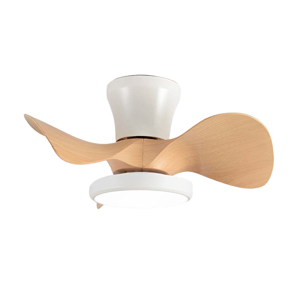 3-Blade Mute LED Dimmable Inverter Nordic Ceiling Fan