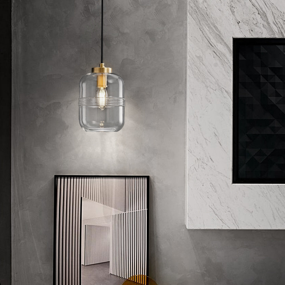Semi-Threaded Three-Step Dimming Modern Pendant
