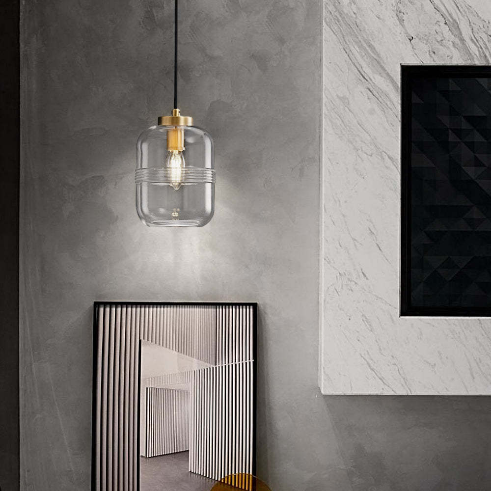 Semi-Threaded Three-Step Dimming Modern Pendant