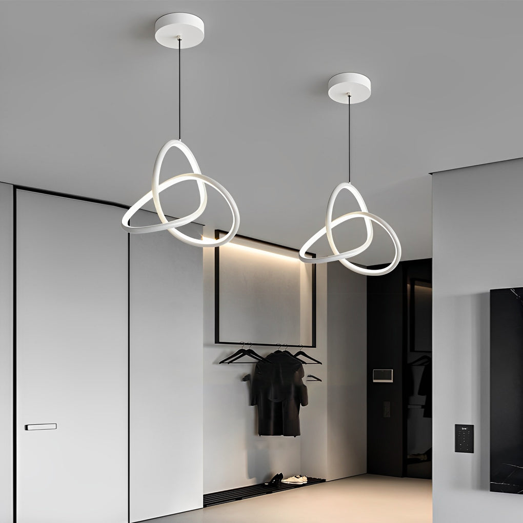 Circular Ring Dimmable LED Modern Chandelier