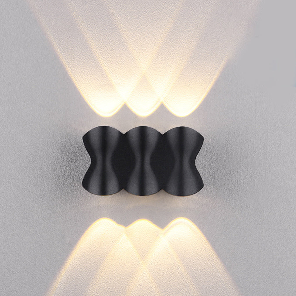 Creative LED Up and Down Lights Waterproof Modern Outdoor Wall Lamp-Lighom