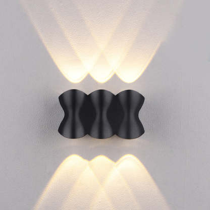 Creative LED Up and Down Lights Waterproof Modern Outdoor Wall Lamp-Lighom