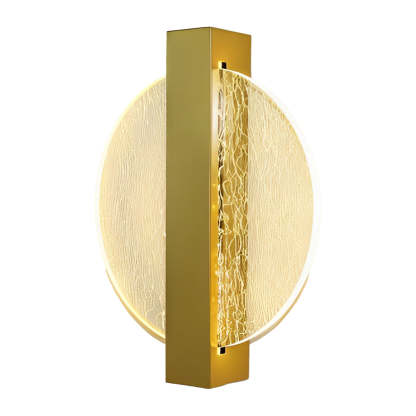 Round Square Semicircle Creative LED Nordic Bedside Wall Lamps Wall Lights-Lighom
