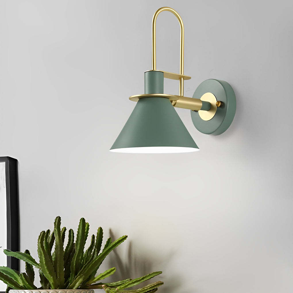 Minimalist Horn Iron Modern Wall Sconce