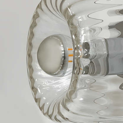 Round Art Creative Jellyfishs Glass Shade Simple Modern Wall Lights Fixture-Lighom
