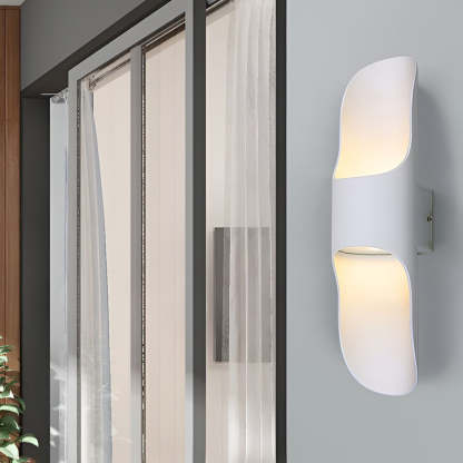 Waterproof Up and Down Lights LED Modern Outdoor Wall Sconces Lighting-Lighom