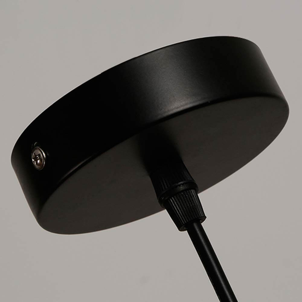 Retro Red Rust Dome Pendant Light