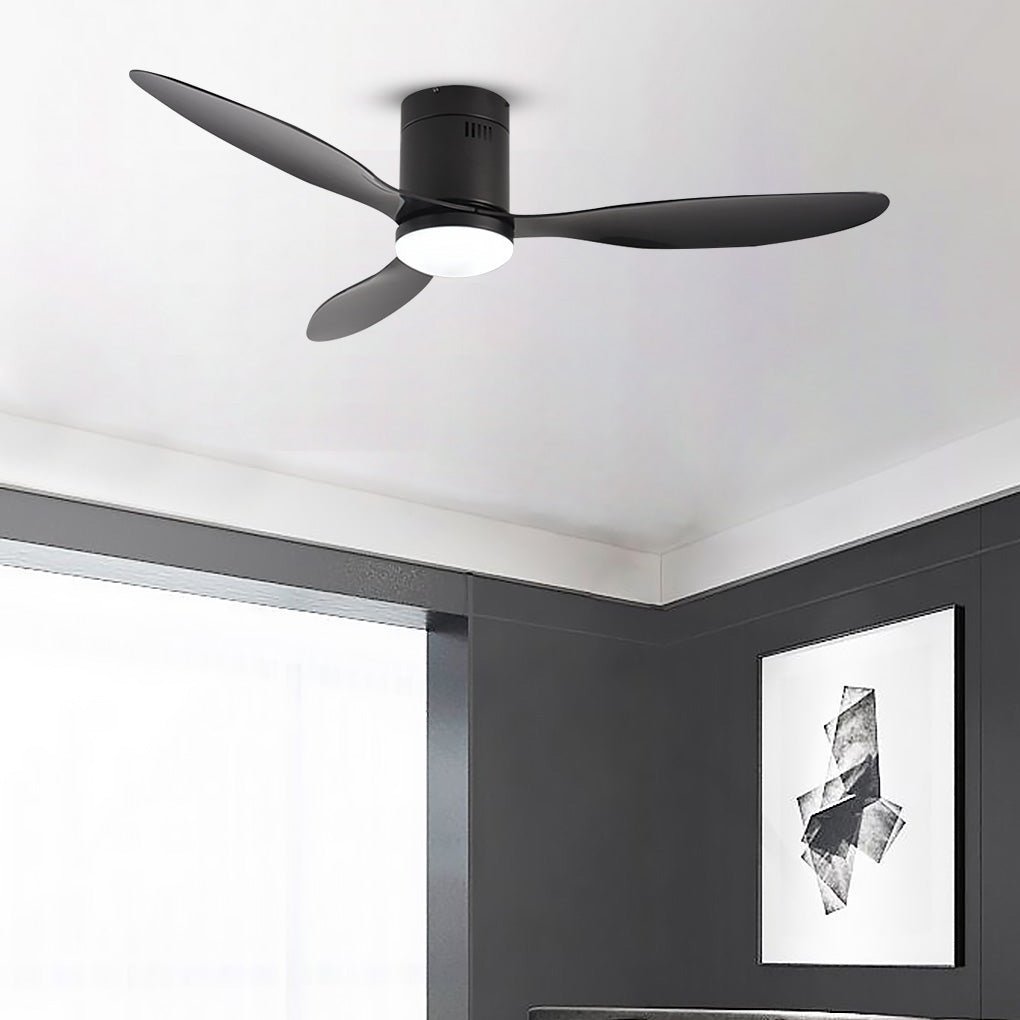 52" Variable 3-Color Dimming LED Ceiling Fan with Remote