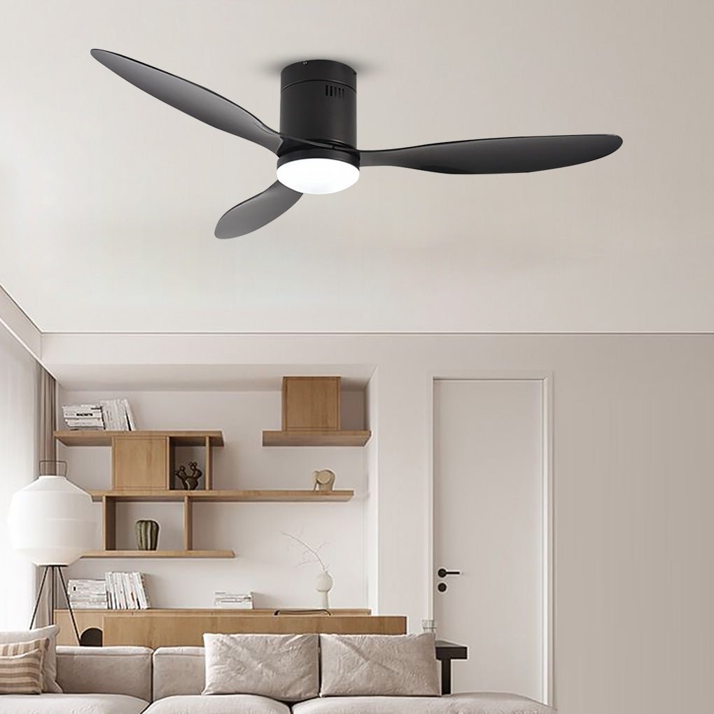 52" Variable 3-Color Dimming LED Ceiling Fan with Remote