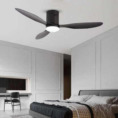 52" Variable 3-Color Dimming LED Ceiling Fan with Remote