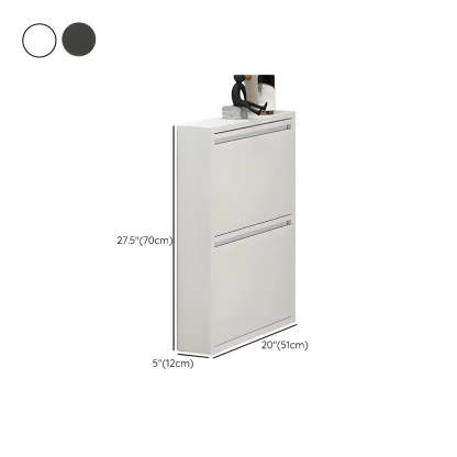 Wall-Mount Drop-Front Shoe Cabinet