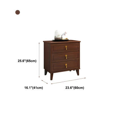 Traditional Brown Wood Soft-Close Dresser