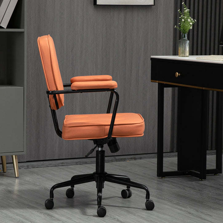 Scandinavian Fabric Wood Steel Nylon Desk Chair