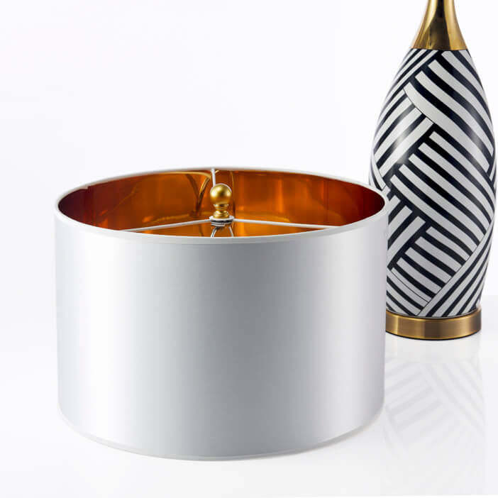 Nordic Vintage Ceramic Metal Table Lamp
