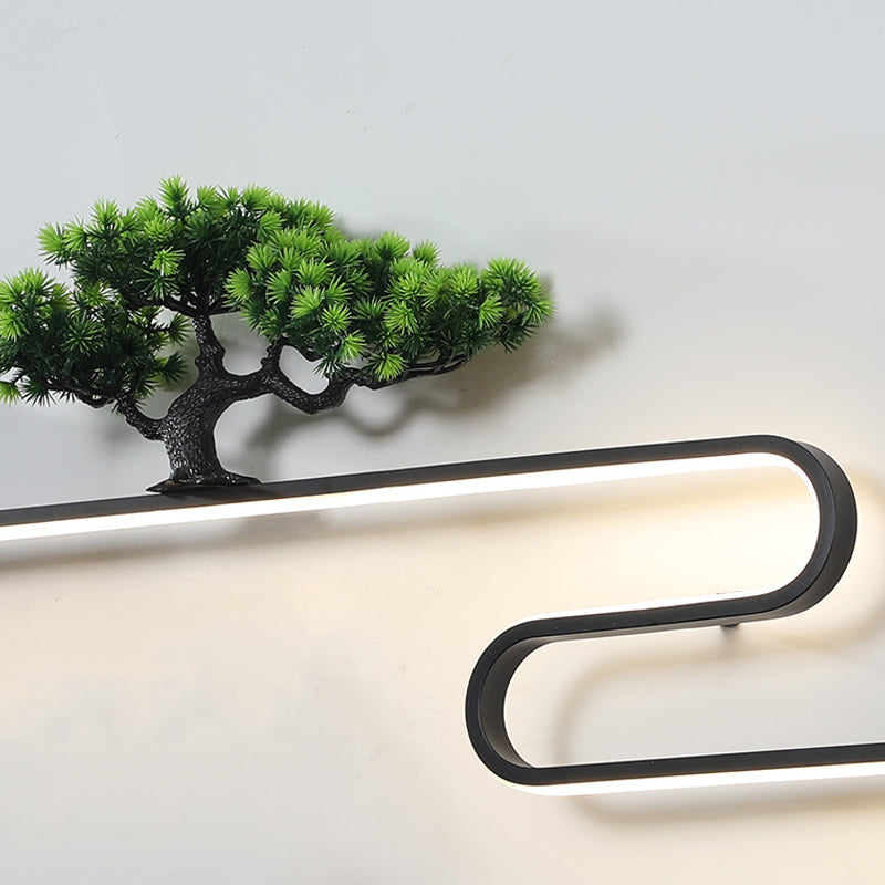 Mountain Scenery LED Modern Outdoor Wall Light
