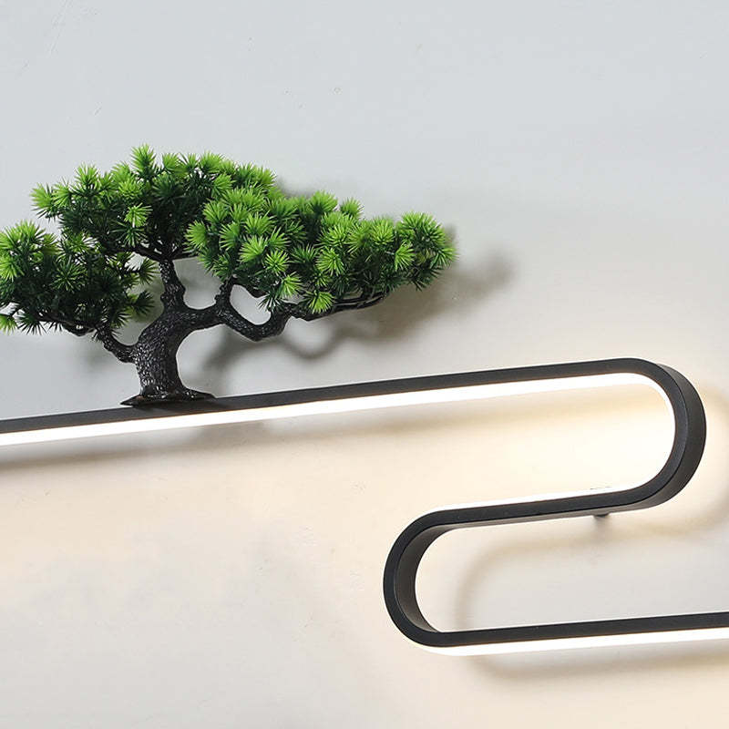 Mountain Scenery LED Modern Outdoor Wall Light
