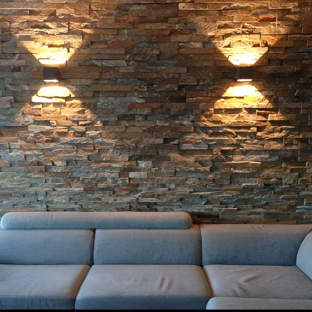 Square Up-Down Nordic Wall Sconce